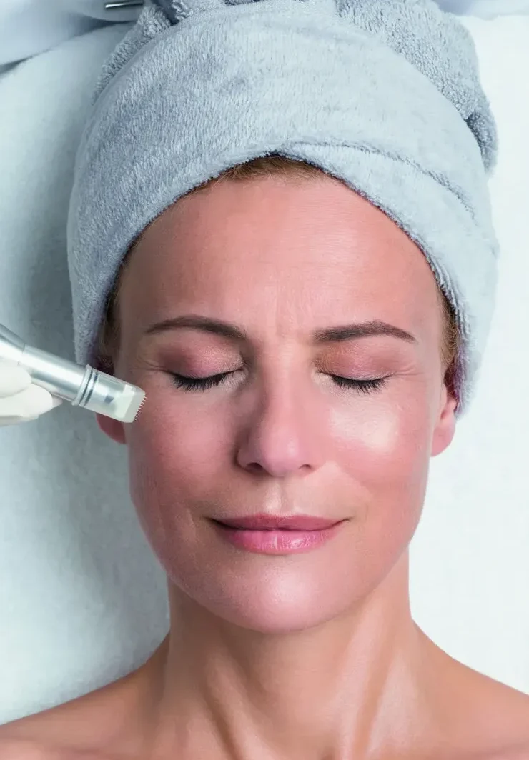 Professionelles Microneedling in Nürnberg bei Emilia Timeless Elegance zur gezielten Verbesserung der Hautstruktur und Spannkraft.