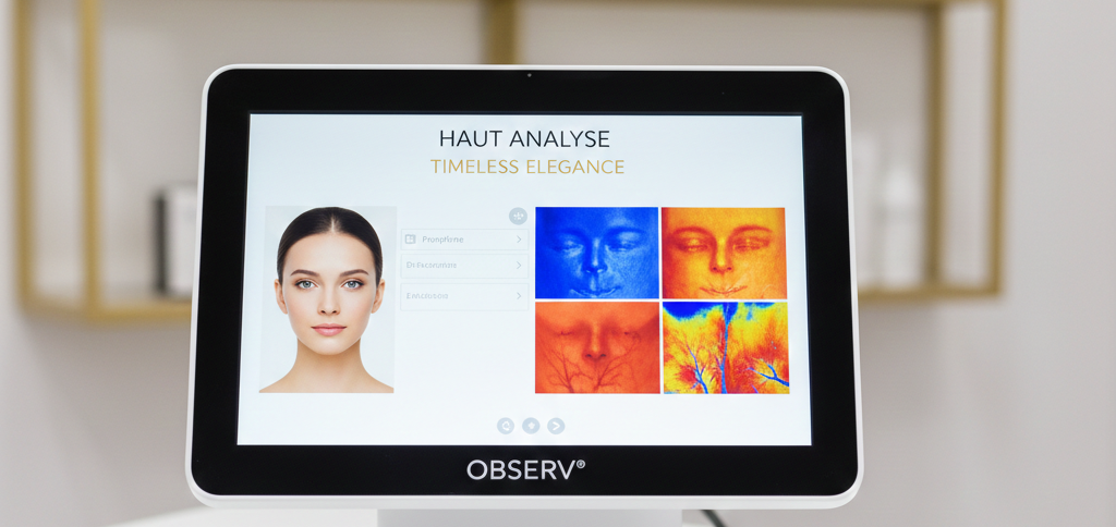 OBSERV Hautanalyse bei Emilia Timeless Elegance in Nürnberg für tiefe Hautschichten.